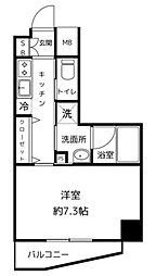 フェニシア三軒茶屋 1Kの間取図画像