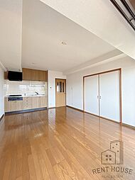 南海線 樽井駅 徒歩9分の賃貸マンション 1階2LDKのリビング/ダイニング