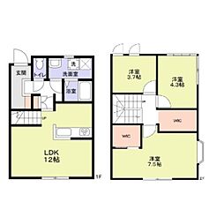 フォレストメゾンのざき 3LDKの間取図画像