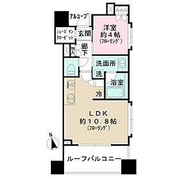 グローベルザ・ステーション三ノ輪 1LDKの間取図画像