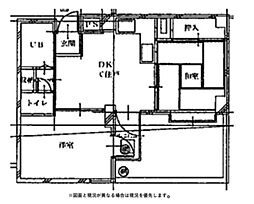 ニューアイランド東北沢 3階2DKの間取り