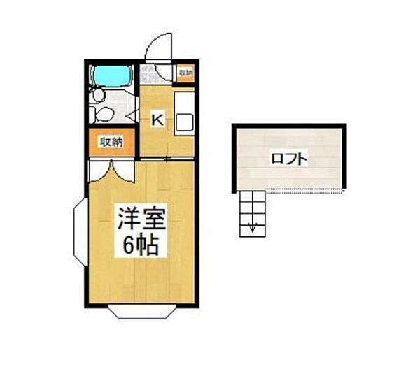 ベルメゾン 201｜神奈川県川崎市麻生区高石３丁目(賃貸アパート1K・2階・17.35㎡)の写真 その2