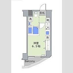 CREVISTA池袋本町 3階1Kの間取り