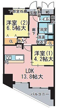シュワーブ三国ヶ丘_間取り_0