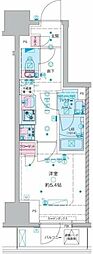 三郷市三郷1丁目マンション 1Kの間取図画像