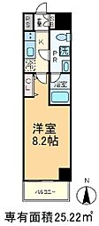 間取図画像 1K