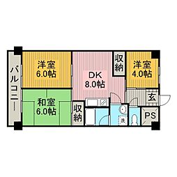 リバティ上溝 4階