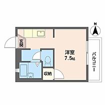 パープル　ヒルズ 0102 ｜ 京都府京都市北区紫野下柳町32（賃貸アパート1R・1階・18.75㎡） その2