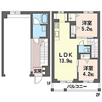 ベルパエーゼ 00105 ｜ 千葉県船橋市葛飾町２丁目430-1、-2（賃貸マンション2LDK・1階・87.72㎡） その2