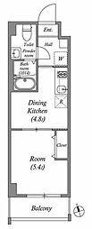 間取図画像 1DK