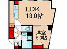 VISTA要町 1LDKの間取図画像