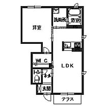 Ｋ．パラッツォ 0102 ｜ 京都府福知山市篠尾新町４丁目15（賃貸アパート1LDK・1階・44.92㎡） その2