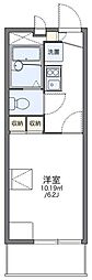 レオパレスアルシオネ 1Kの間取図画像