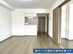 ソルーナ松橋 4B 4階2LDKのリビング/ダイニング