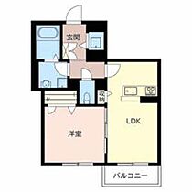 メルベーユ西松ヶ丘 0302 ｜ 奈良県生駒市西松ケ丘1-11（賃貸マンション1LDK・3階・44.47㎡） その2