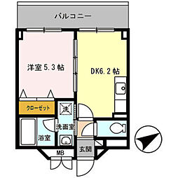 シーガルマンション 4階/-