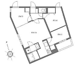アグライア久が原 3LDKの間取図画像