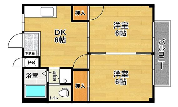 シティハイツアイランド_間取り_0
