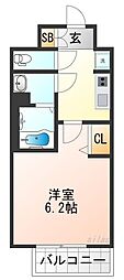 間取図画像 1K