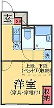 千葉県茂原市高師（賃貸アパート1K・1階・23.27㎡） その2