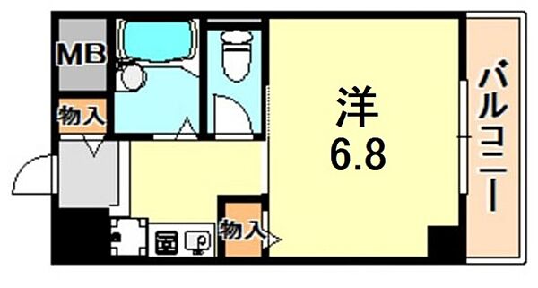 兵庫県神戸市垂水区塩屋町１丁目(賃貸マンション1K・5階・21.00㎡)の写真 その2