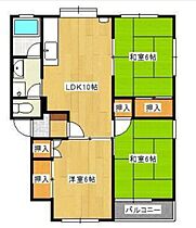 広島県広島市安芸区船越１丁目（賃貸マンション3LDK・3階・61.79㎡） その2