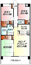 ベルドゥムール熊谷 分譲賃貸  ｜ 埼玉県熊谷市銀座３丁目61-1（賃貸マンション3LDK・12階・70.56㎡） その2