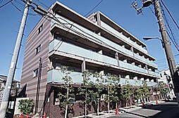 [外観] 総戸数52戸のマンション。都営三田線「本蓮沼」駅徒歩9分の立地てす。西側4階建ての4階部分住戸の為上階なし！
