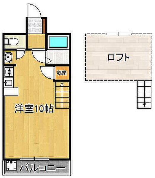 オリエンタル朝日ヶ丘 ｜福岡県北九州市小倉北区井堀2丁目(賃貸マンション1R・4階・24.32㎡)の写真 その2