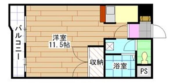 ニューリバー小倉 305｜福岡県北九州市小倉南区朽網東６丁目(賃貸マンション1R・3階・30.00㎡)の写真 その2