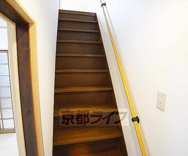 2階へ上がる階段です。