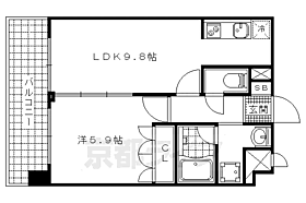 京都府京都市山科区音羽役出町（賃貸マンション1LDK・3階・37.94㎡） その2