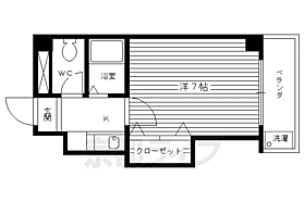 ニューポートマンション 102 ｜ 京都府京都市伏見区深草大亀谷西寺町（賃貸マンション1K・1階・20.23㎡） その2