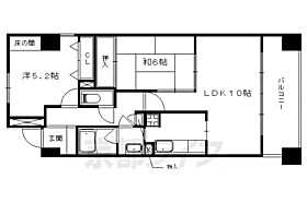 京都府京都市山科区大宅甲ノ辻町（賃貸マンション2LDK・6階・59.78㎡） その2