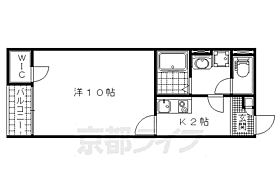 京都府京都市山科区西野山百々町（賃貸アパート1K・2階・26.09㎡） その2