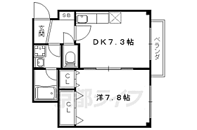 京都府京都市山科区竹鼻堂ノ前町（賃貸マンション1DK・2階・35.47㎡） その2