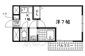 京都府京田辺市田辺中央3丁目（賃貸マンション1K・2階・22.70㎡） その2