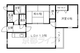 京都府京都市山科区東野八反畑町（賃貸マンション2LDK・2階・55.70㎡） その2