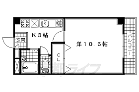 ソーホースクエア 203 ｜ 京都府宇治市菟道田中（賃貸マンション1K・2階・28.00㎡） その2