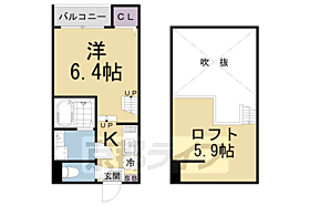 京都府京都市伏見区醍醐新開（賃貸アパート1K・1階・20.93㎡） その2