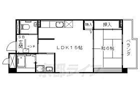 京都府京都市山科区音羽珍事町（賃貸マンション1LDK・4階・54.70㎡） その2