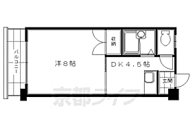 ヴィーヴル藤の森 3-B ｜ 京都府京都市伏見区深草東軸町（賃貸マンション1DK・3階・26.20㎡） その2