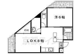 京都府京都市山科区四ノ宮山田町（賃貸マンション1LDK・4階・42.40㎡） その2