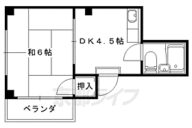 京都府京都市山科区御陵血洗町（賃貸マンション1DK・1階・21.00㎡） その2