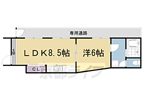 京都府京都市山科区御陵鴨戸町（賃貸マンション1LDK・1階・35.43㎡） その2