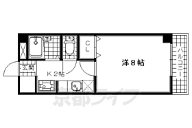 セントラル槙島 506 ｜ 京都府宇治市槇島町十八（賃貸マンション1K・5階・22.58㎡） その2