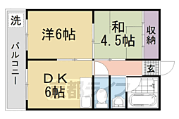 間取図画像 2DK
