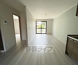 近鉄京都線 狛田駅 徒歩5分の賃貸アパート 1階2LDKのリビング/ダイニング