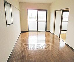 京都地下鉄東西線 東野駅 徒歩14分の賃貸マンション 1階2LDKのリビング/ダイニング