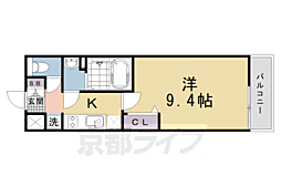間取図画像 1K